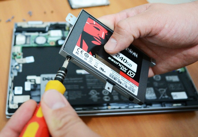 Solid-state drive laptop upgrade